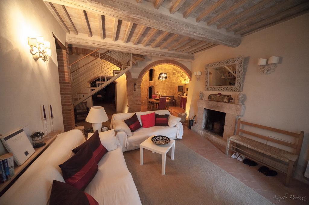 La Macina Villa Cetona Ruang foto